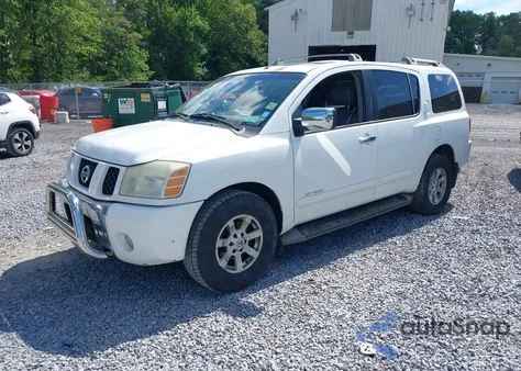 2004 Nissan Pathfinder Armada Se Off-Road from USA, damaged, VIN 5N1AA08B94N740819